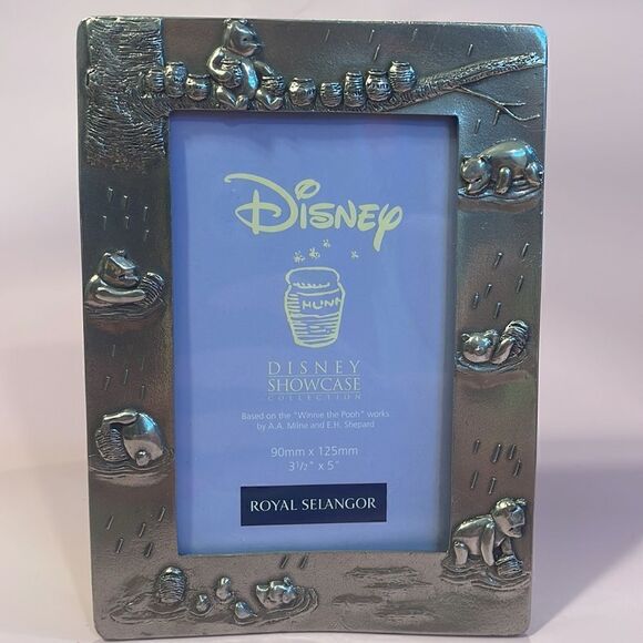 Disney’s Winnie the Pooh Pooh Royal Selangor Picture Frame Classic Pooh EUC - Picture 7 of 7